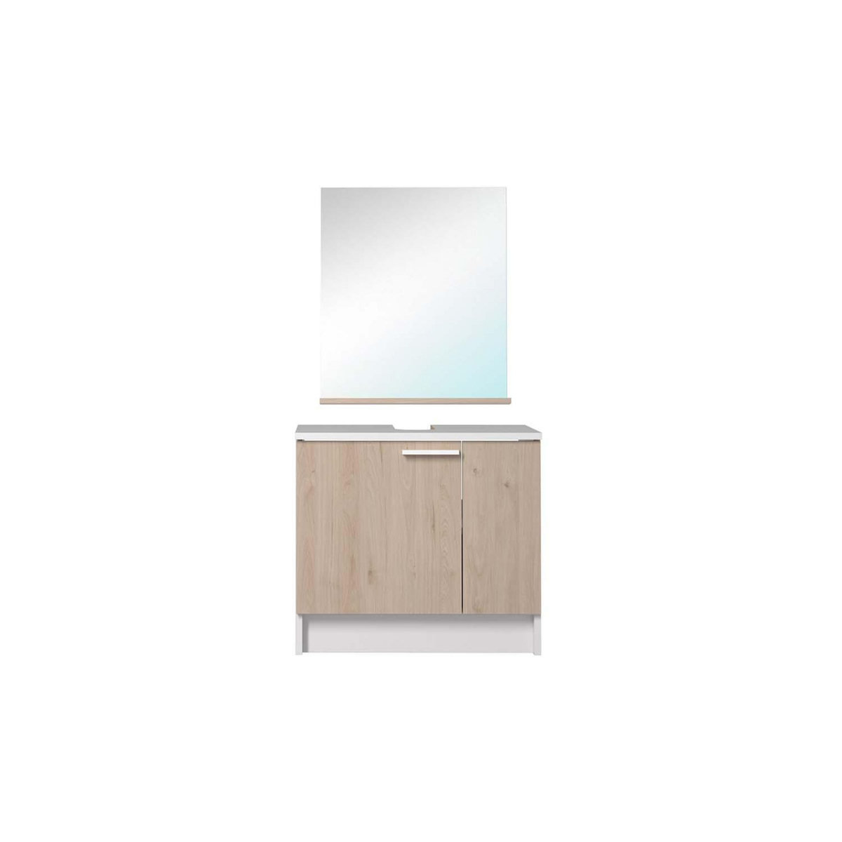 CONCEPT USINE Meubles sous-vasque et son miroir GREELEY