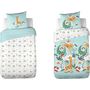 Voir la diapositive 3 : Home collection Parure housse de couette 2pcs 140x200cm 100%coton 57fils poumba
