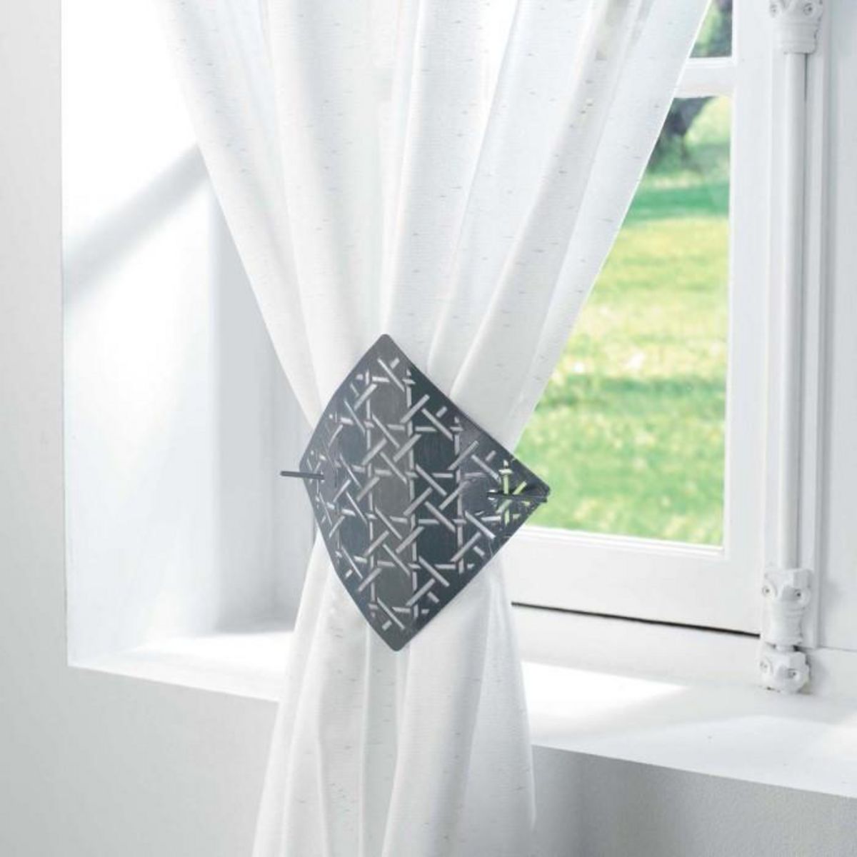 Paris Prix Embrasse de Rideau Broche  Bobix  16cm Gris