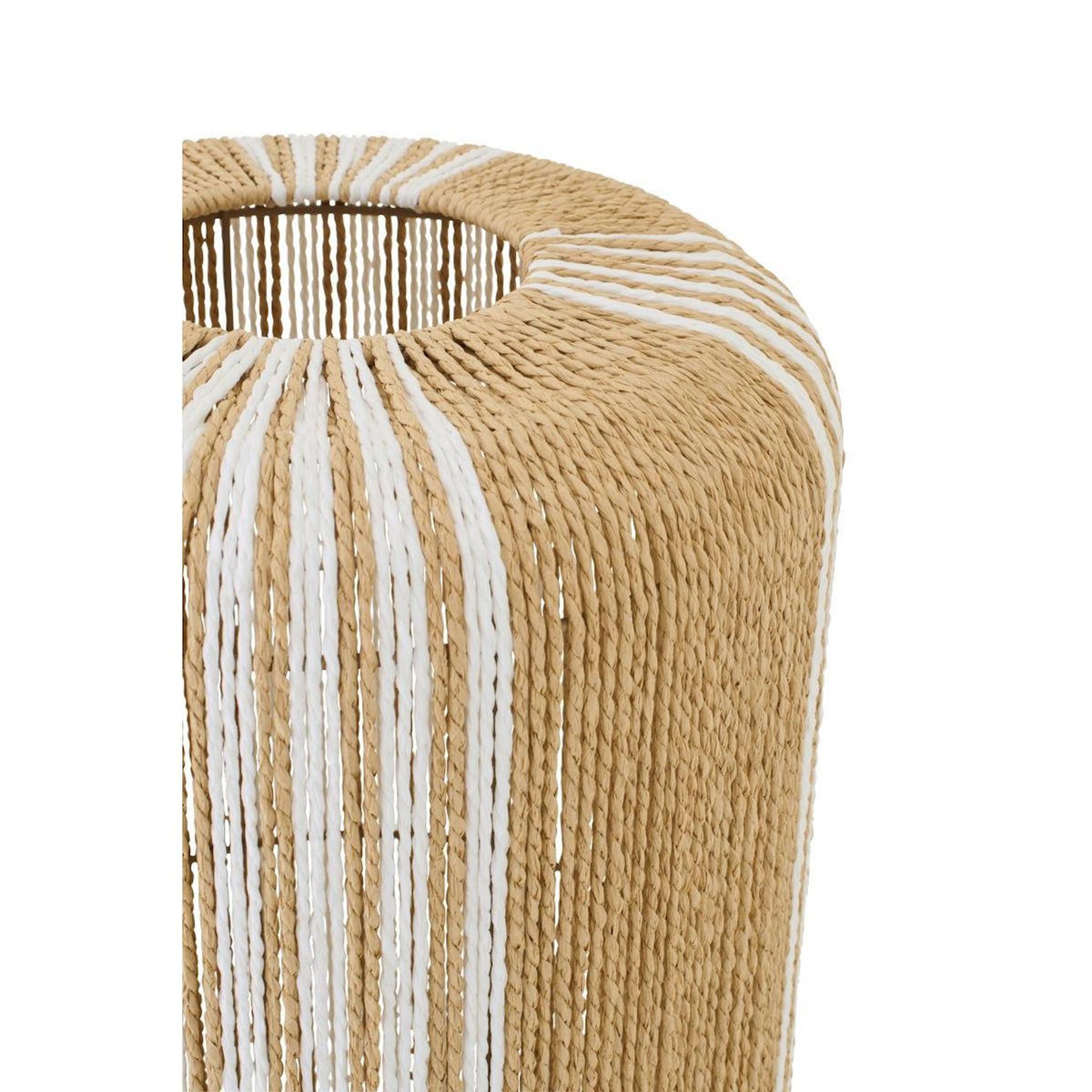 Paris Prix Lampadaire Corde  Chase  138cm Blanc & Naturel