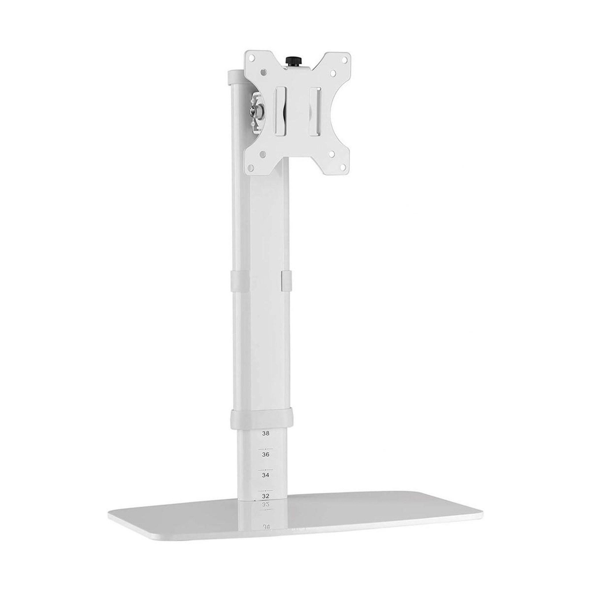 Voir la diapositive 2 : TECHLY Techly ica-lcd 260 support d'écran plat pour bureau 68,6 cm (27 ) blanc