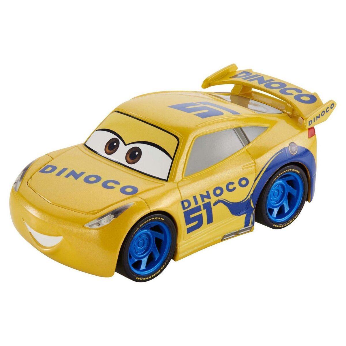 MATTEL Véhicule Turbo jaune - Cars 