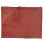 Voir la diapositive 1 : Paris Prix Plaid Microfibre  Roméo  150x200cm Terracotta