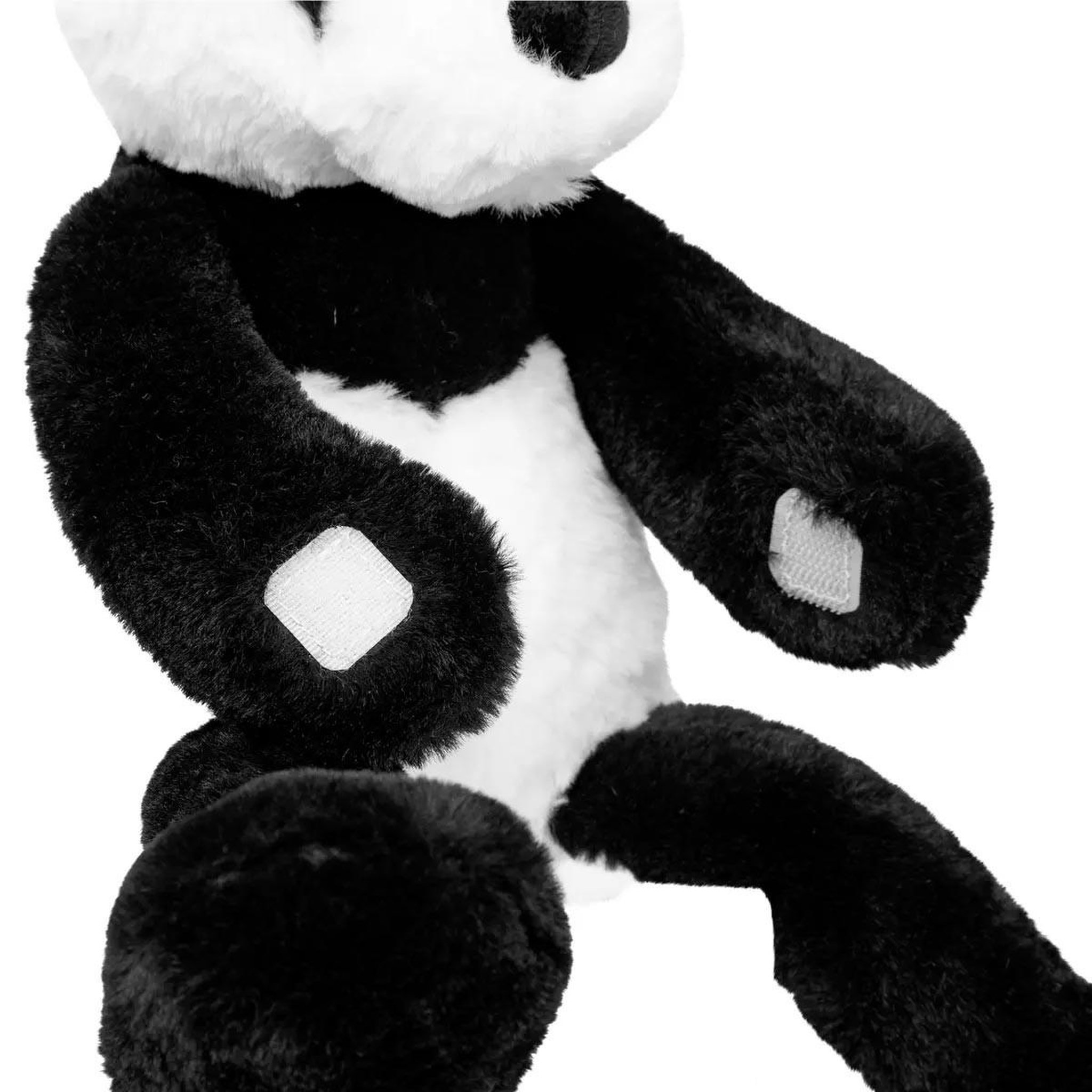 Voir la diapositive 2 : Atmosphera Kids Peluche enfant panda  andy  35cm noir & blanc