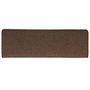 Voir la diapositive 4 : VIDAXL Tapis d'escalier 30 pcs 65x21x4 cm Marron