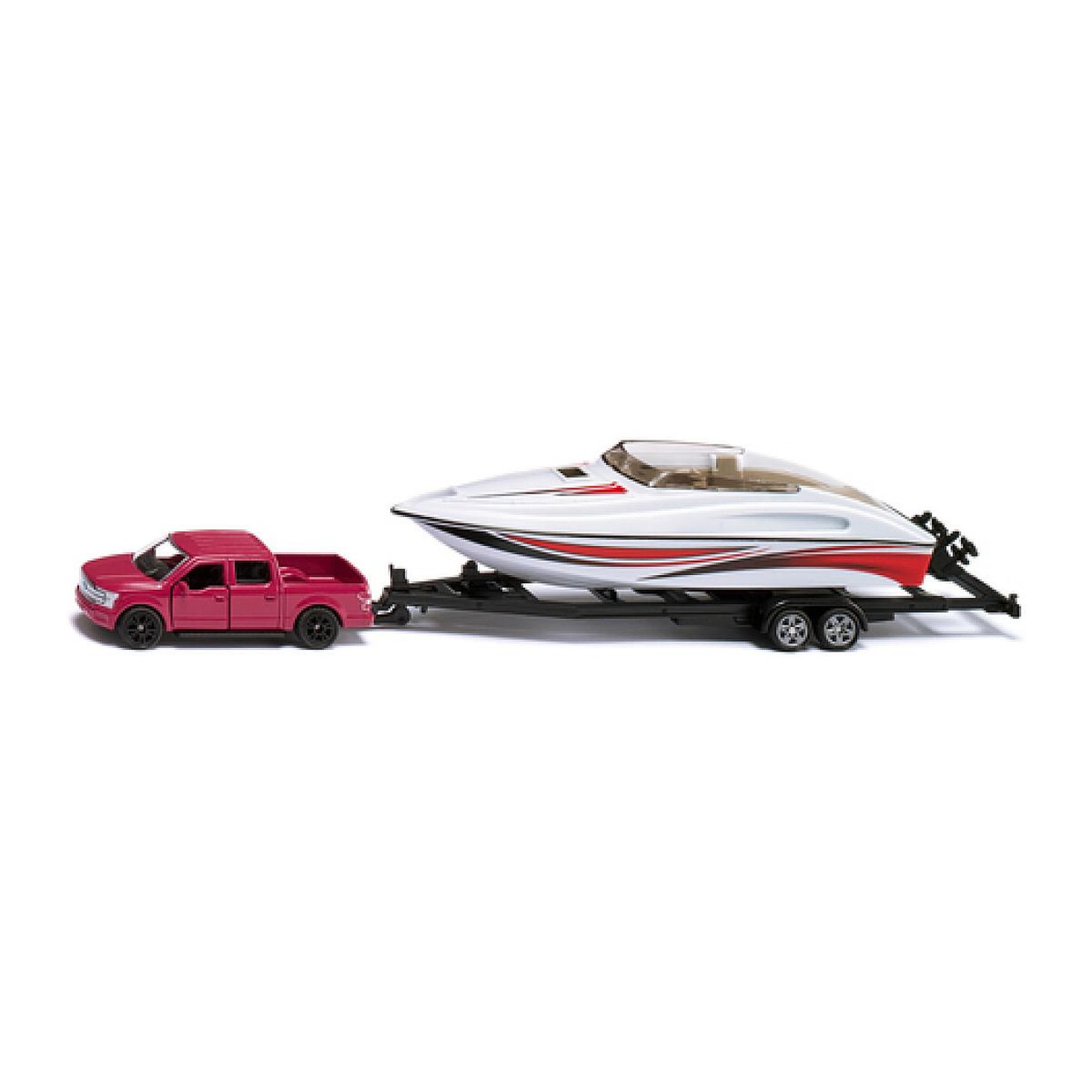 Siku Ford F150 avec bateau sportif