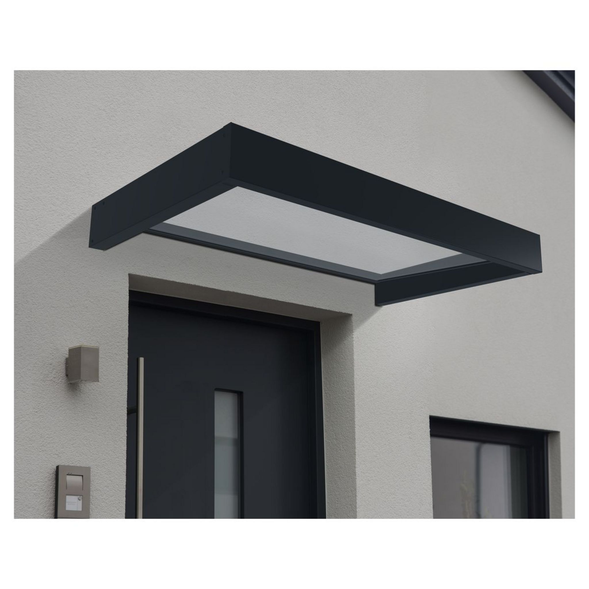 Canopia by PALRAM Marquise 95 x 160 cm Anthracite - SOPHIA 1600