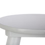 Voir la diapositive 4 : ATMOSPHERA Tabouret enfant Douceur - Diam. 24 cm - Blanc