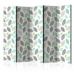 Paris Prix Paravent 5 Volets  Patterned Leaves  172x225cm