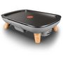 Voir la diapositive 2 : TEFAL Plancha électrique CB658P01 gris à poser, 46x30 cm