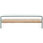 Voir la diapositive 2 : VIDAXL Table basse Clair 98x45x31 cm Verre trempe