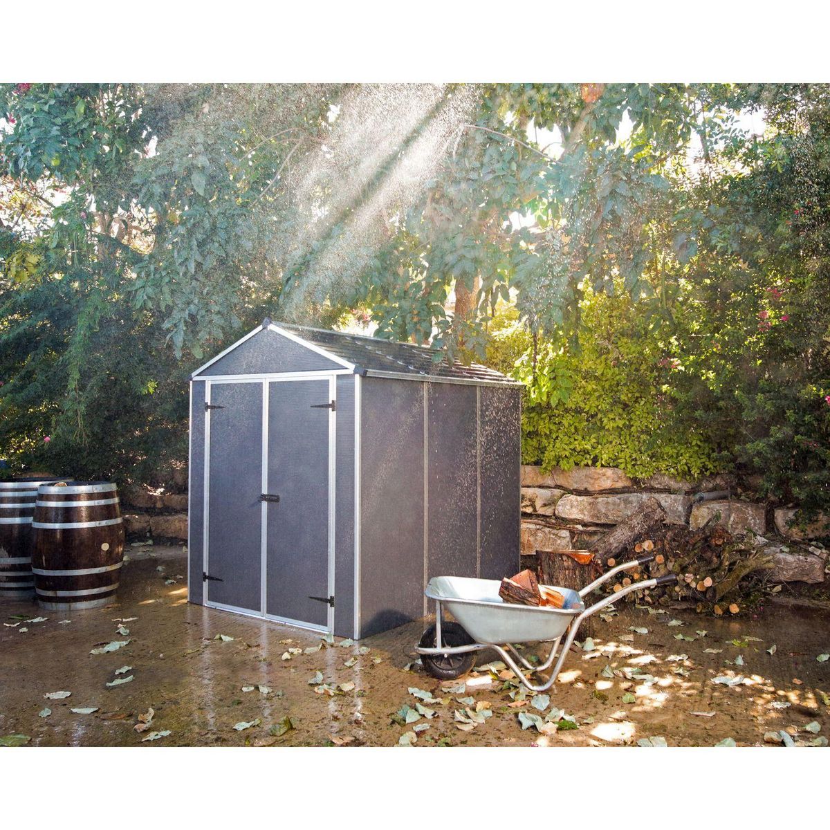 Canopia by PALRAM Abri de jardin résine - 5,6m² - RUBICON SHED