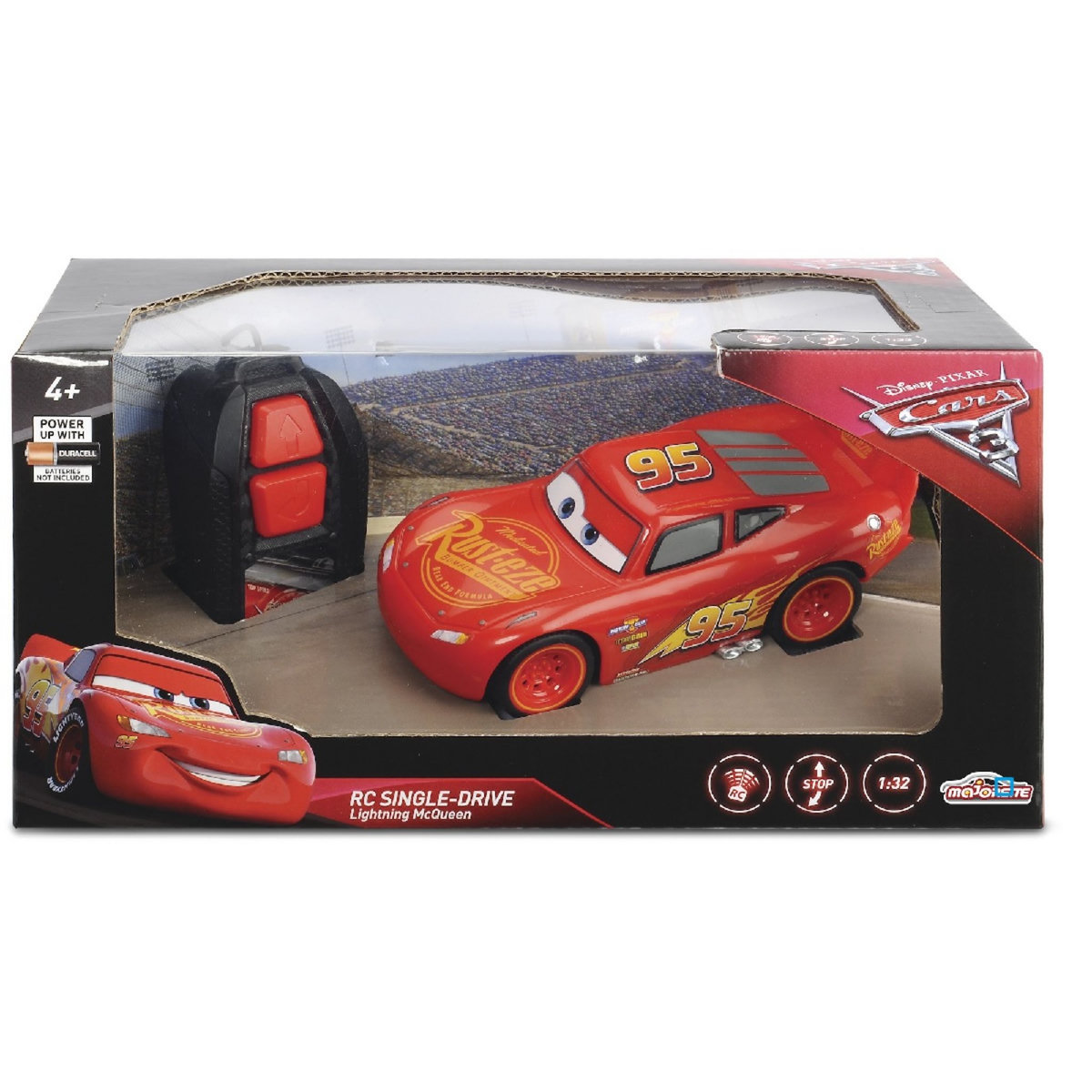 MAJORETTE Voiture RC 1/32 Flash Mc Queen -  Cars 3