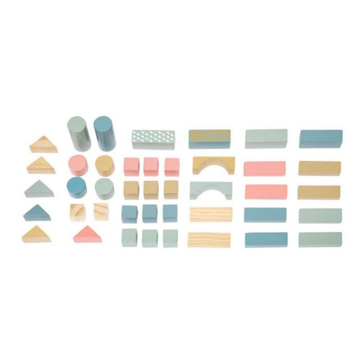 Atmosphera Kids Jeu de Construction  50 pièces  15cm Multicolore