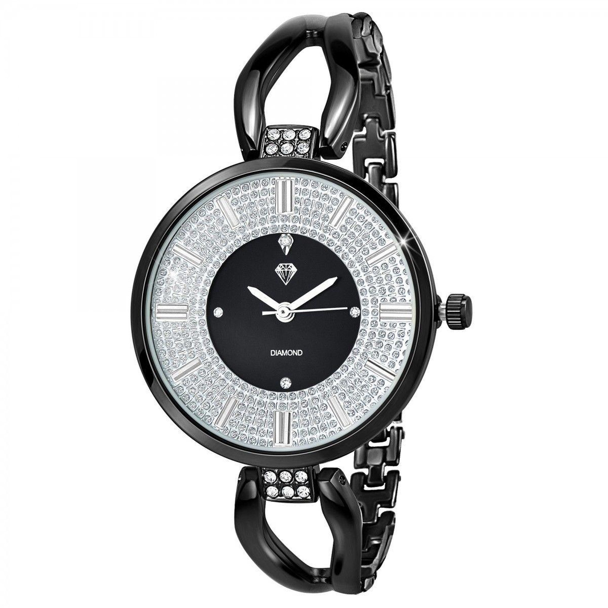 SC CRYSTAL Montre mode Emilie SC Crystal ornée d'un diamant
