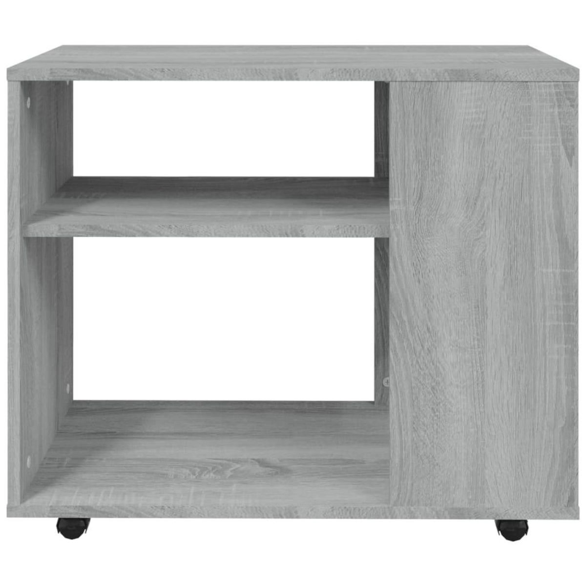 VIDAXL Table d'appoint Sonoma gris 70x35x55 cm Bois d'ingenierie