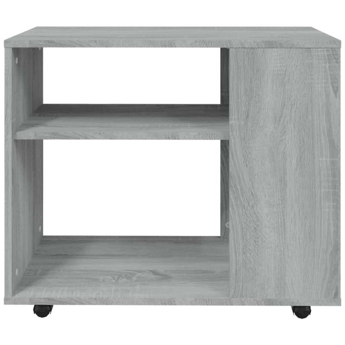 VIDAXL Table d'appoint Sonoma gris 70x35x55 cm Bois d'ingenierie