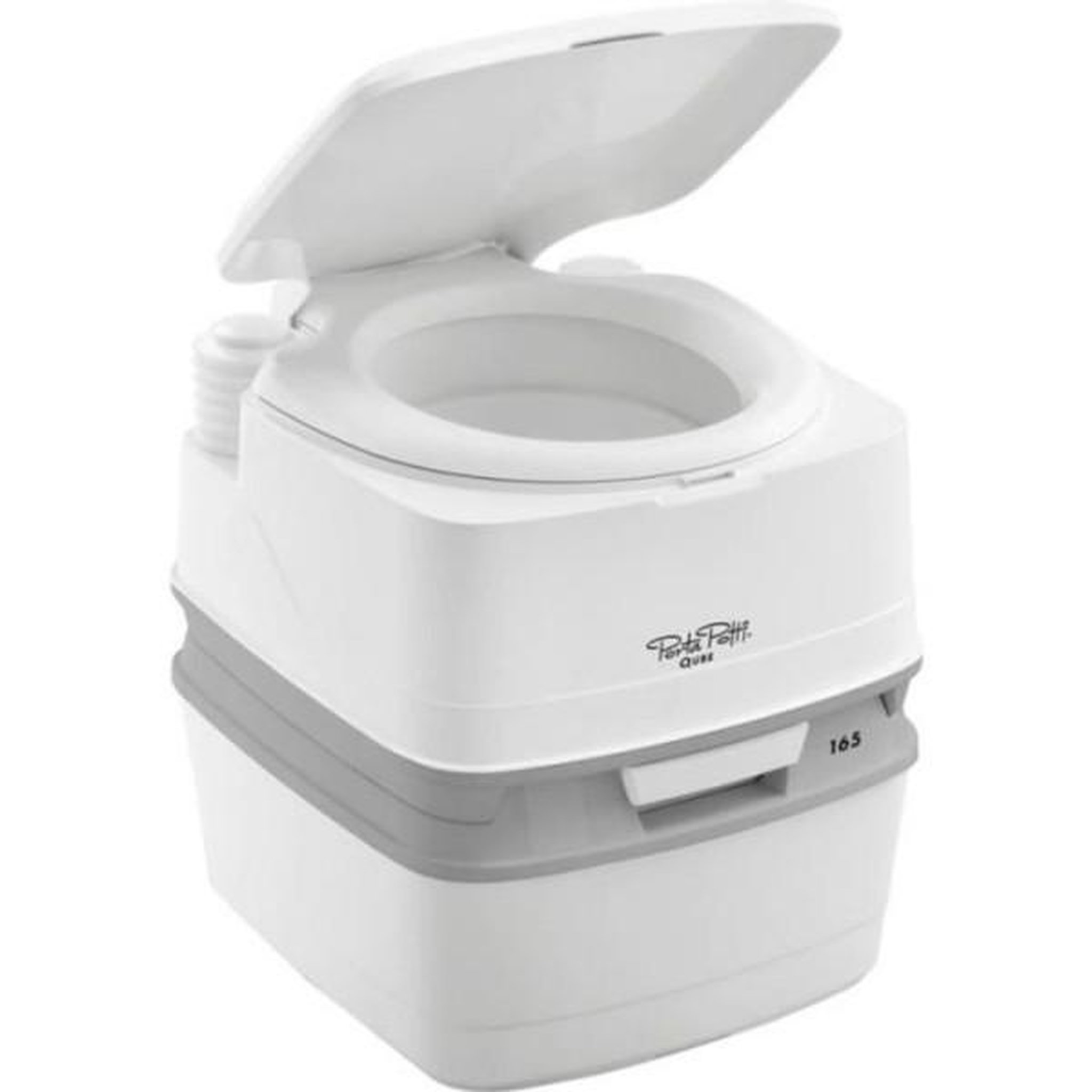 Thetford Wc chimique portable - thetford - porta potti qube pp 165 - capacité 21l - 15l - gris