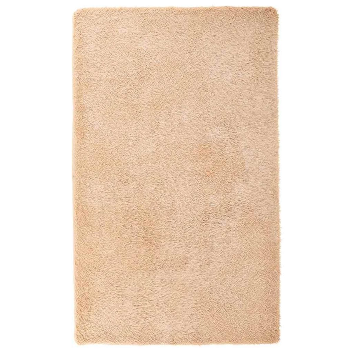 VIDAXL Tapis Shaggy a poils longs NAVARRA beige 80x150 cm polyester