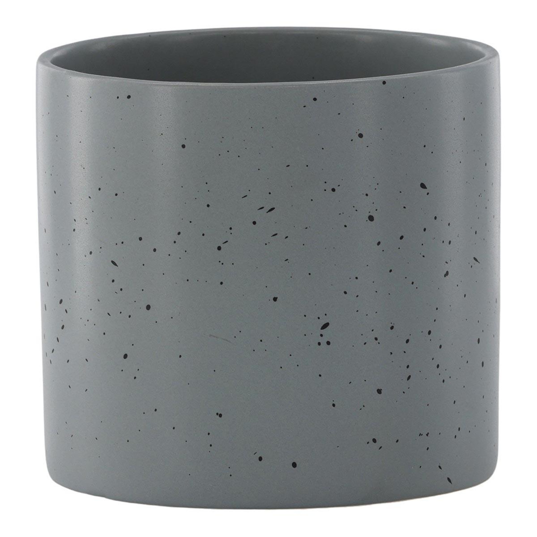 Paris Prix Pot Déco en Céramique  Sane  18cm Gris Foncé
