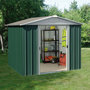 Voir la diapositive 1 : Yardmaster Abri de jardin métal - 4,51m² - MOLDE