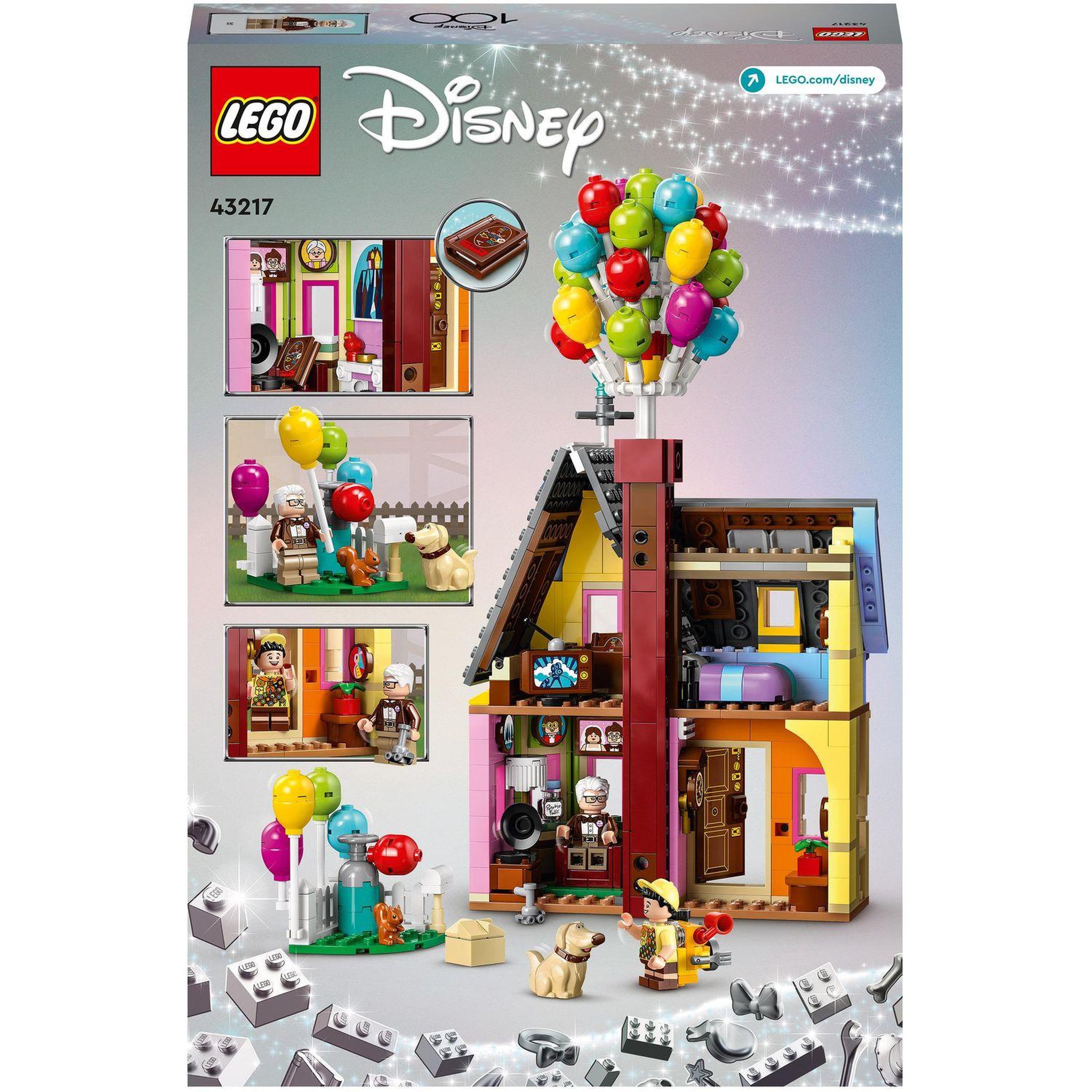 Voir la diapositive 9 : LEGO LEGO Disney et Pixar 43217 La Maison de « Là-haut » Jouet avec Ballons et Figurines