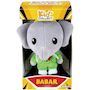 Voir la diapositive 3 : JEMINI Peluche Jemini Babar multicolore ultra douce 13 cm