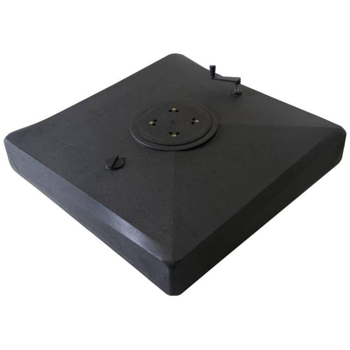 Proloisirs Pieds a remplir sur roues - noir