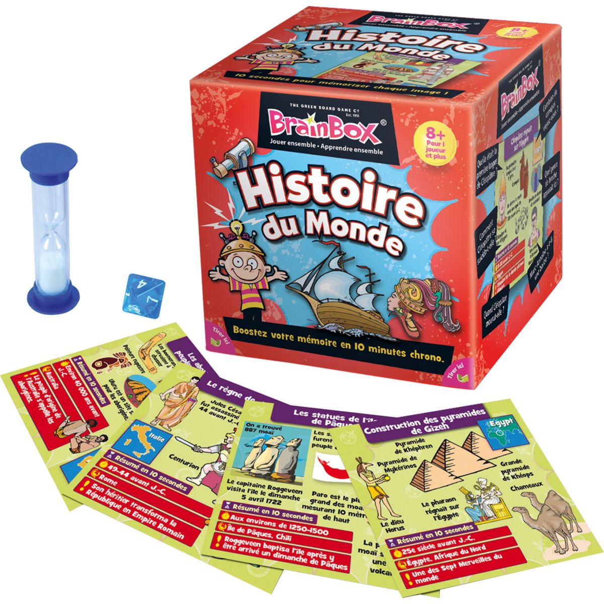 ASMODEE BrainBox Histoire du Monde