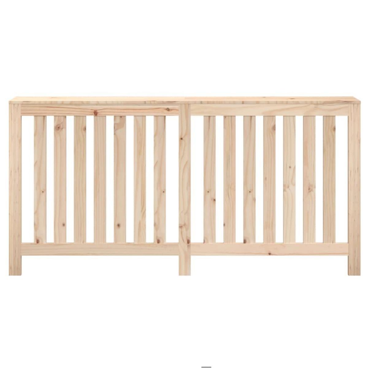 VIDAXL Cache-radiateur 169x19x84 cm Bois massif de pin