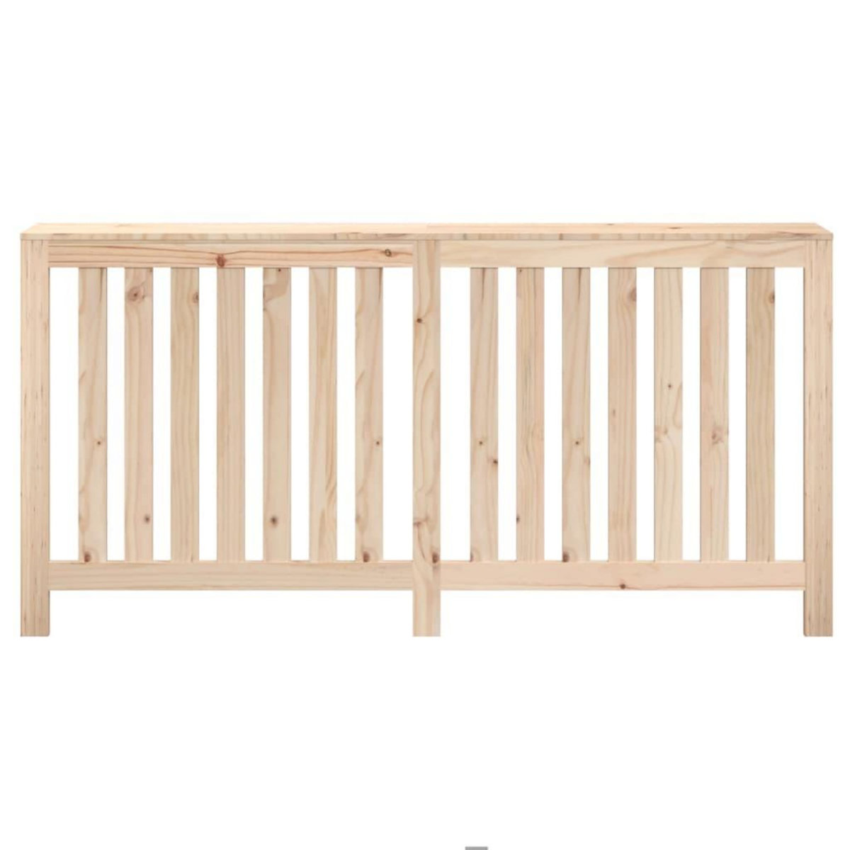 VIDAXL Cache-radiateur 169x19x84 cm Bois massif de pin