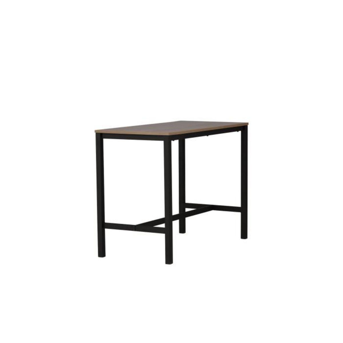 Paris Prix Table de Bar  Camden  120cm Noyer