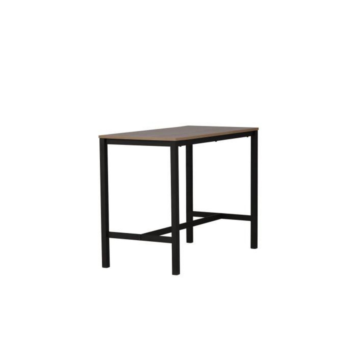 Paris Prix Table de Bar  Camden  120cm Noyer