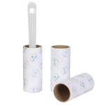 Paris Prix Brosse à Vêtement  2 Recharges  20cm Blanc