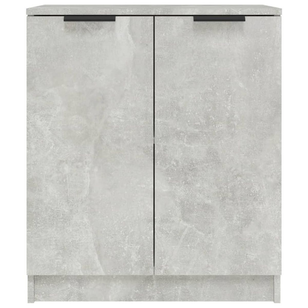 VIDAXL Buffets 2 pcs Gris beton 60x30x70 cm Bois d'ingenierie