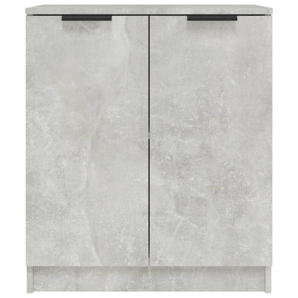 VIDAXL Buffets 2 pcs Gris beton 60x30x70 cm Bois d'ingenierie
