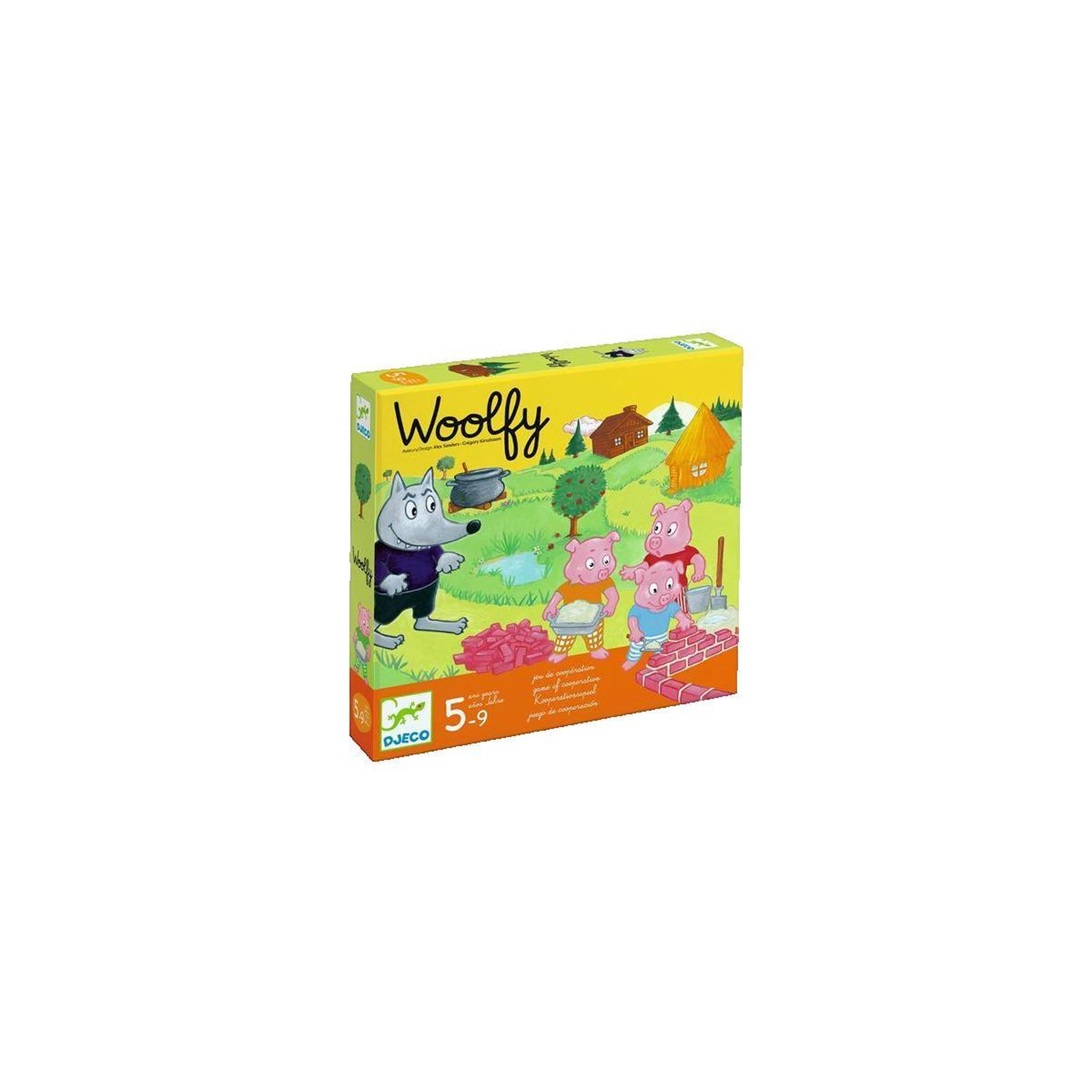 Djeco Jeu de société Djeco Woolfy coopératif