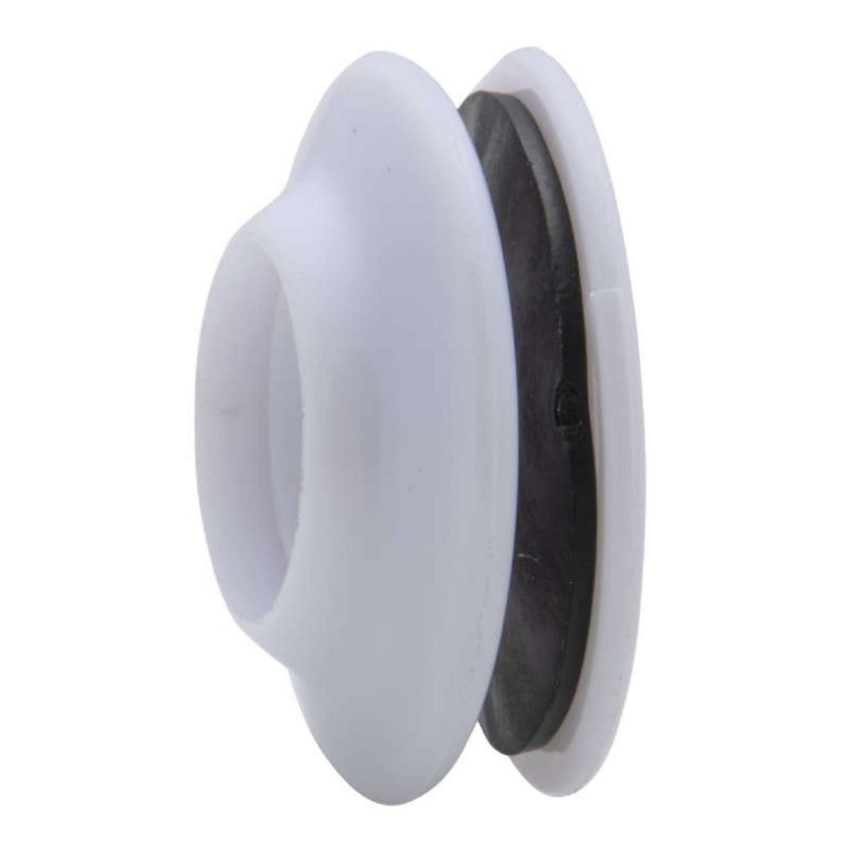  Lot de 10 oeillets auto perforants pour bâches  Blanc