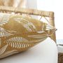 Voir la diapositive 2 : Paris Prix Coussin Déco à Motifs  Hévéa  40x40cm Miel