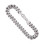 Voir la diapositive 1 : L'ATELIER D'AZUR Bracelet Argent Massif 925/000 Maille Cubaine - Homme