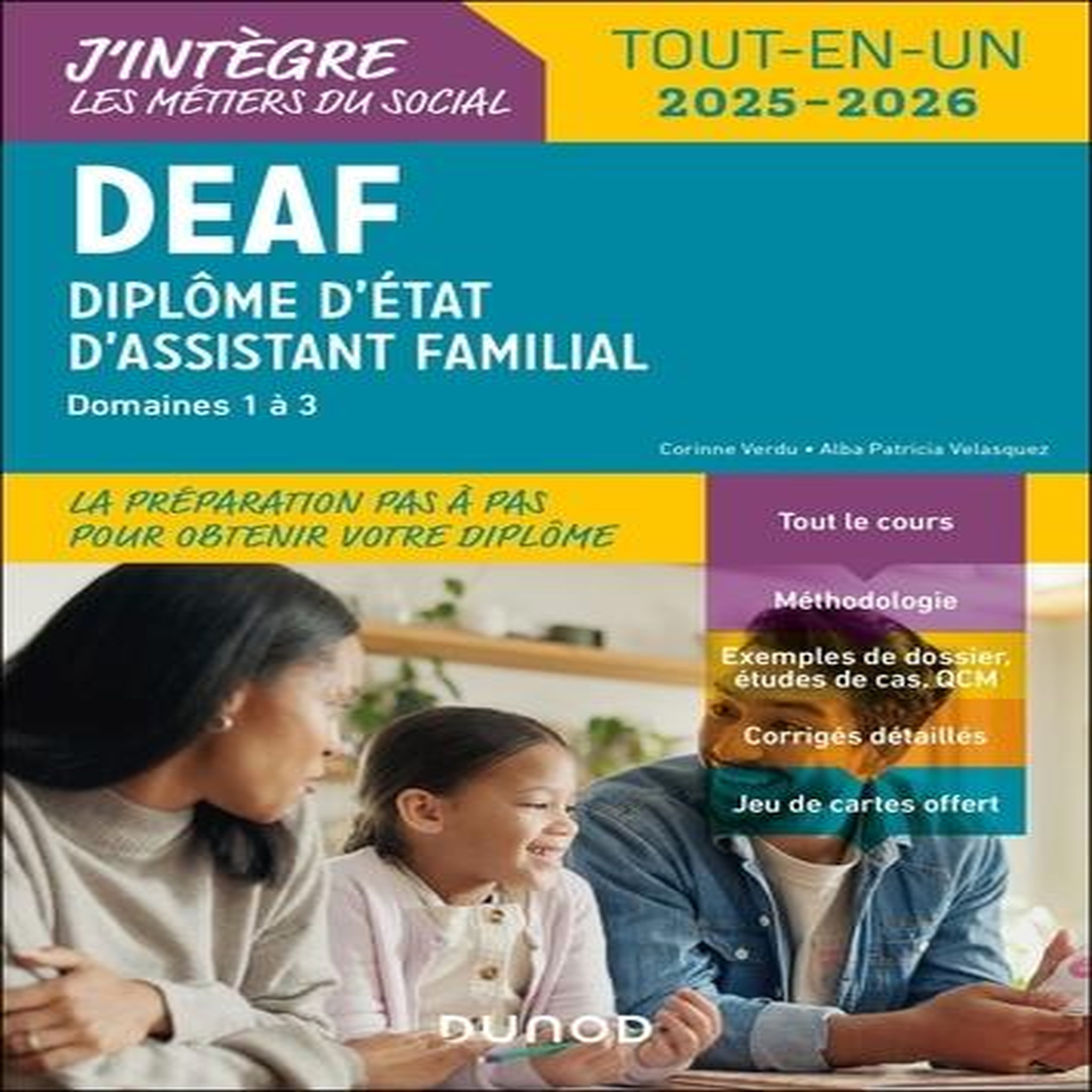 DEAF DIPLOME D'ETAT D'ASSISTANT FAMILIAL. TOUT-EN-UN, EDITION 2025-2026, Verdu Corinne