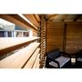 Voir la diapositive 4 : Habrita Abri de piscine en bois massif BLUETERM - 14,36 m2 - THB 3535.CCVV