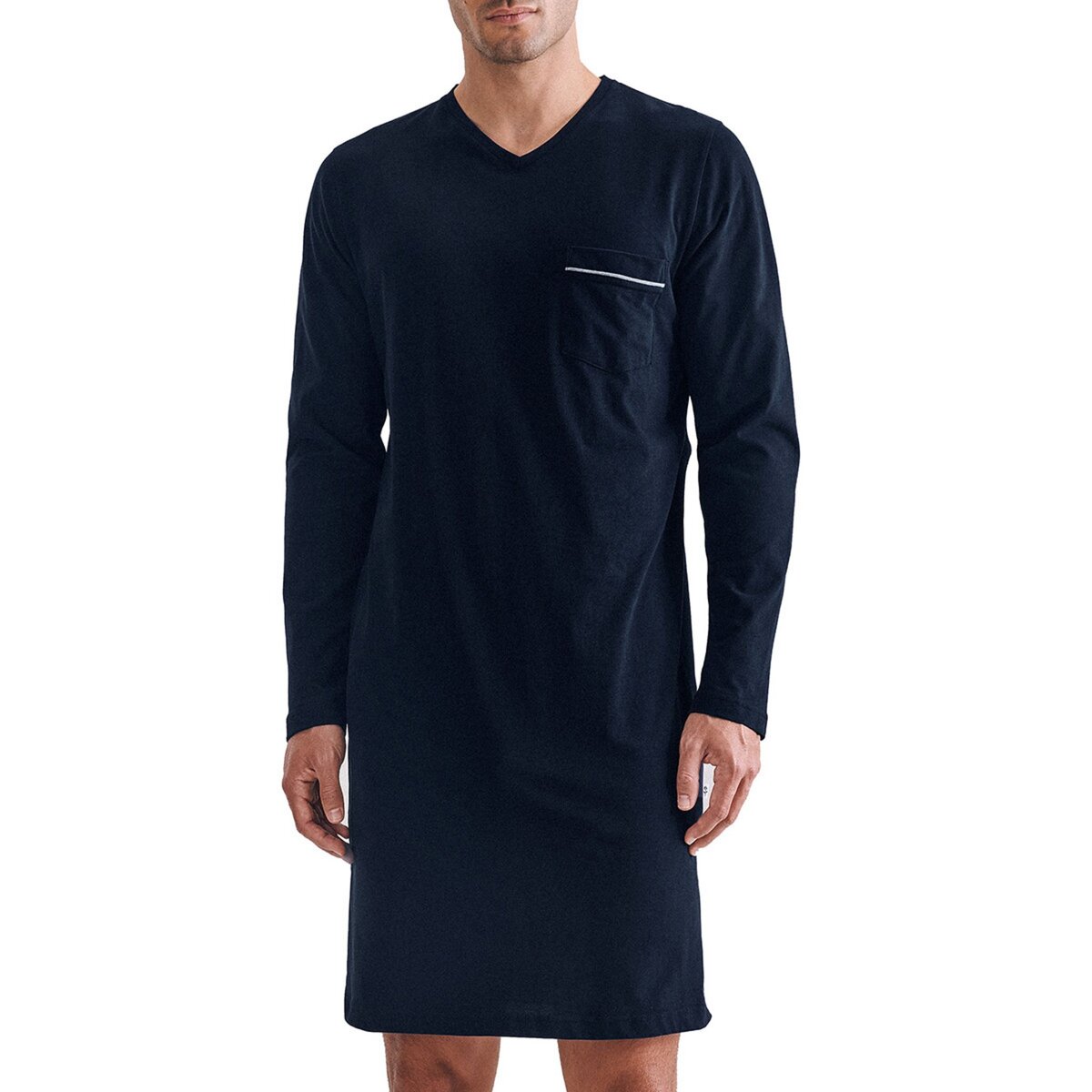 Chemise de nuit pour homme marine