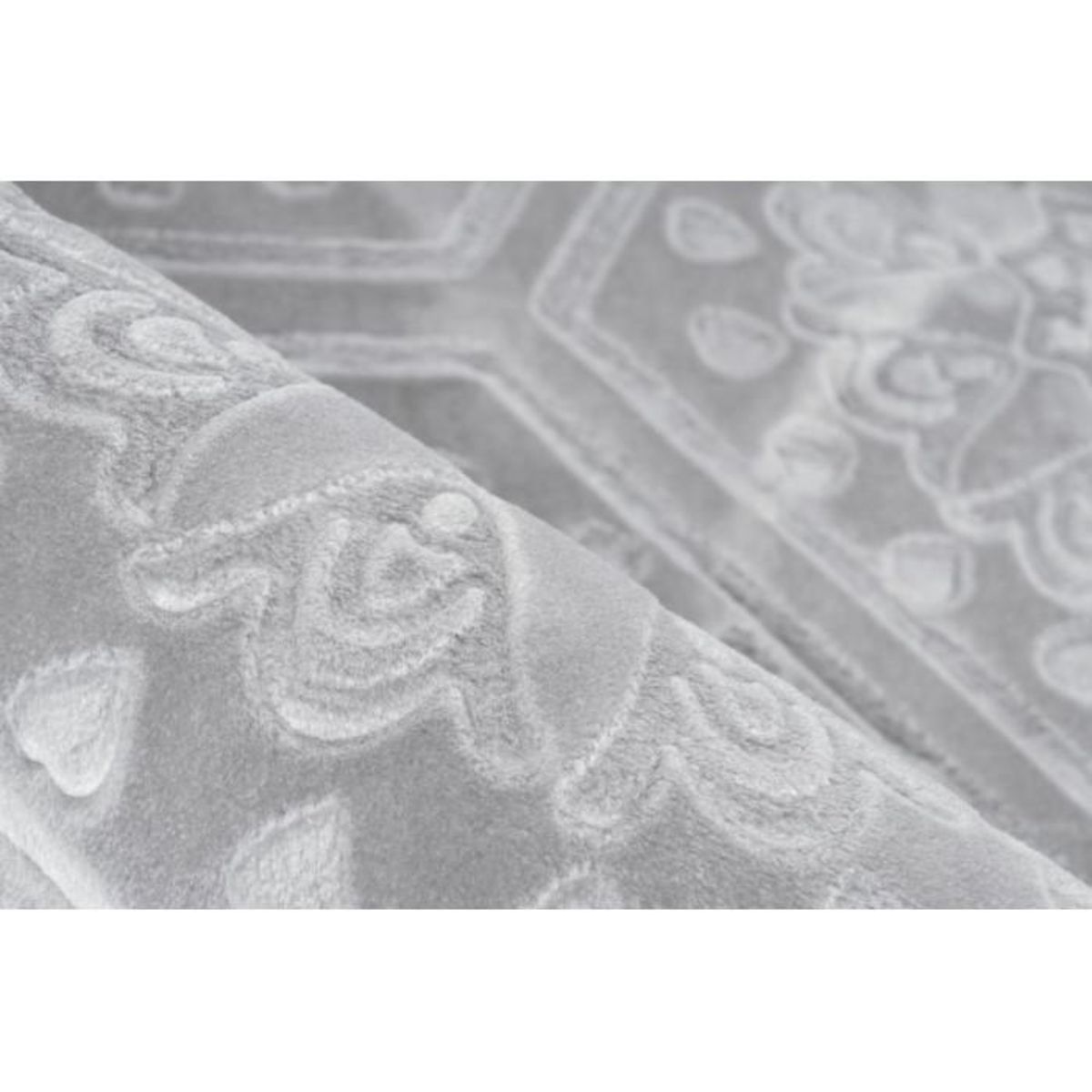 Paris Prix Tapis Moderne Fait Main  Monroe II  Gris Bleu