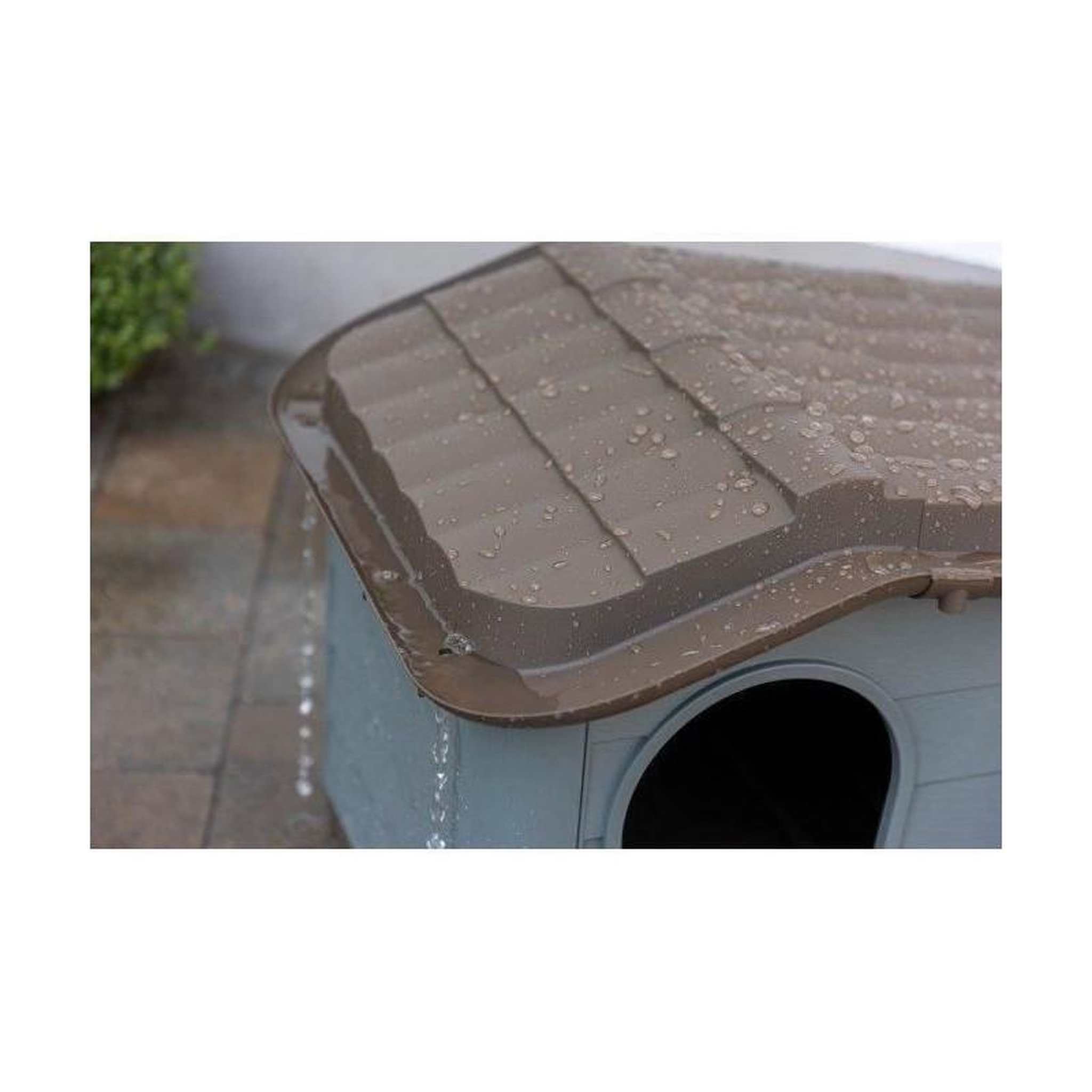 Voir la diapositive 3 : KERBL Maison pour chat - KERBL - PAOLA Eco XL - 75 x 59 x 55 cm - Intérieur/extérieur