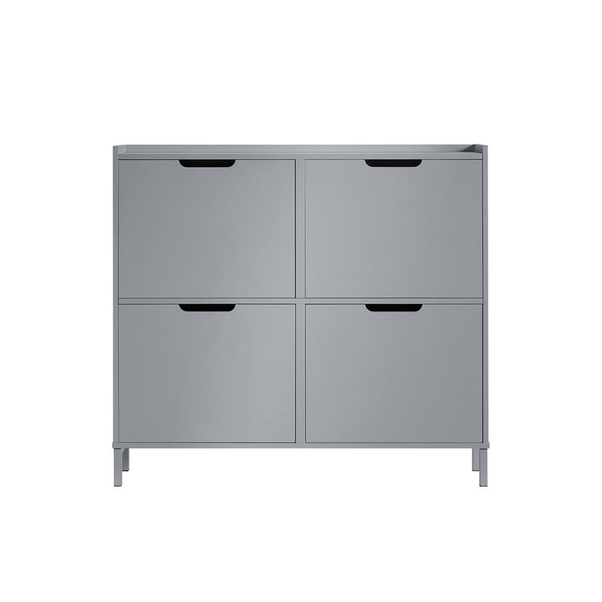 Voir la diapositive 1 : SOBUY SoBuy - Meuble À Chaussures 4 portes - Minimaliste - FSR100