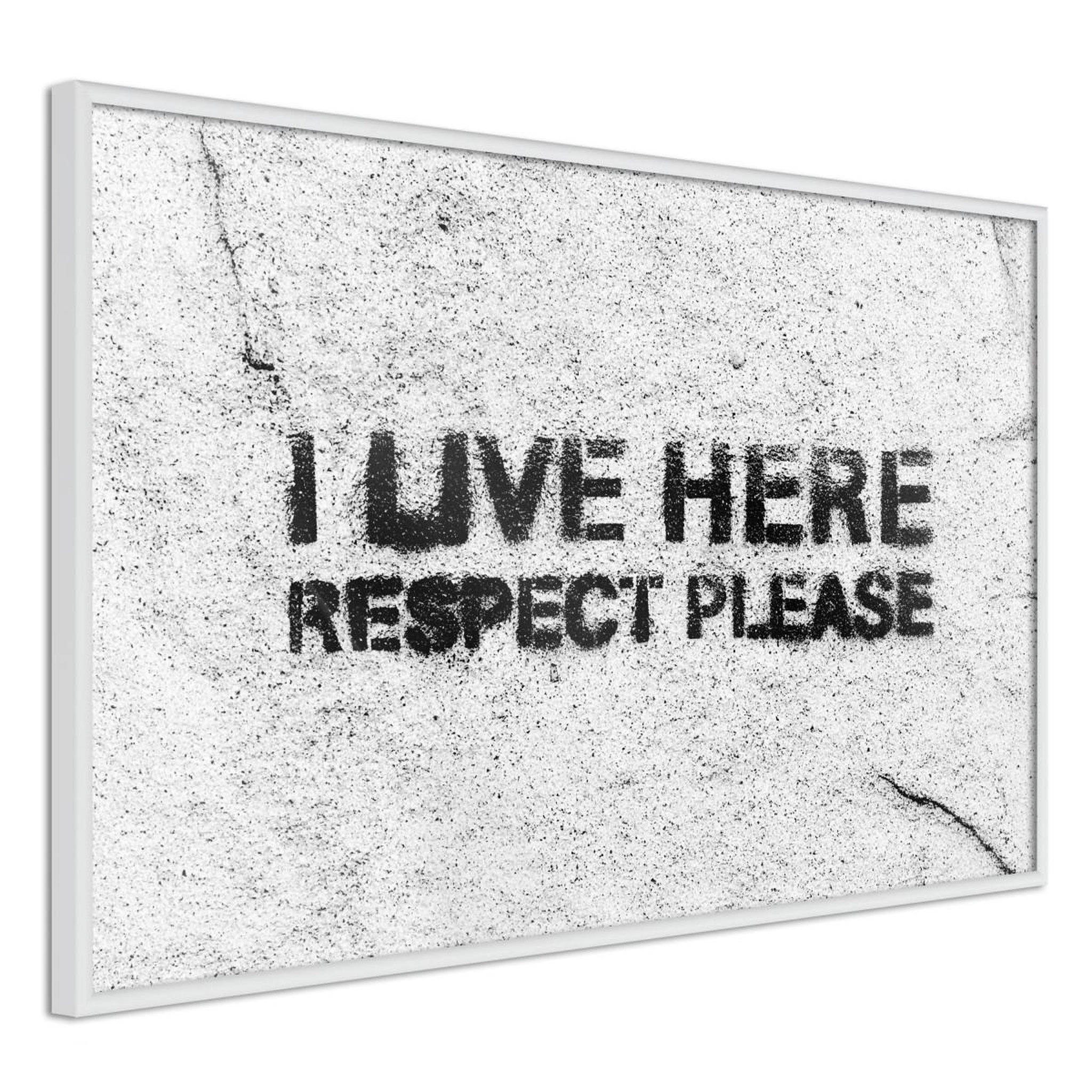 Paris Prix Affiche Murale Encadrée  Respect