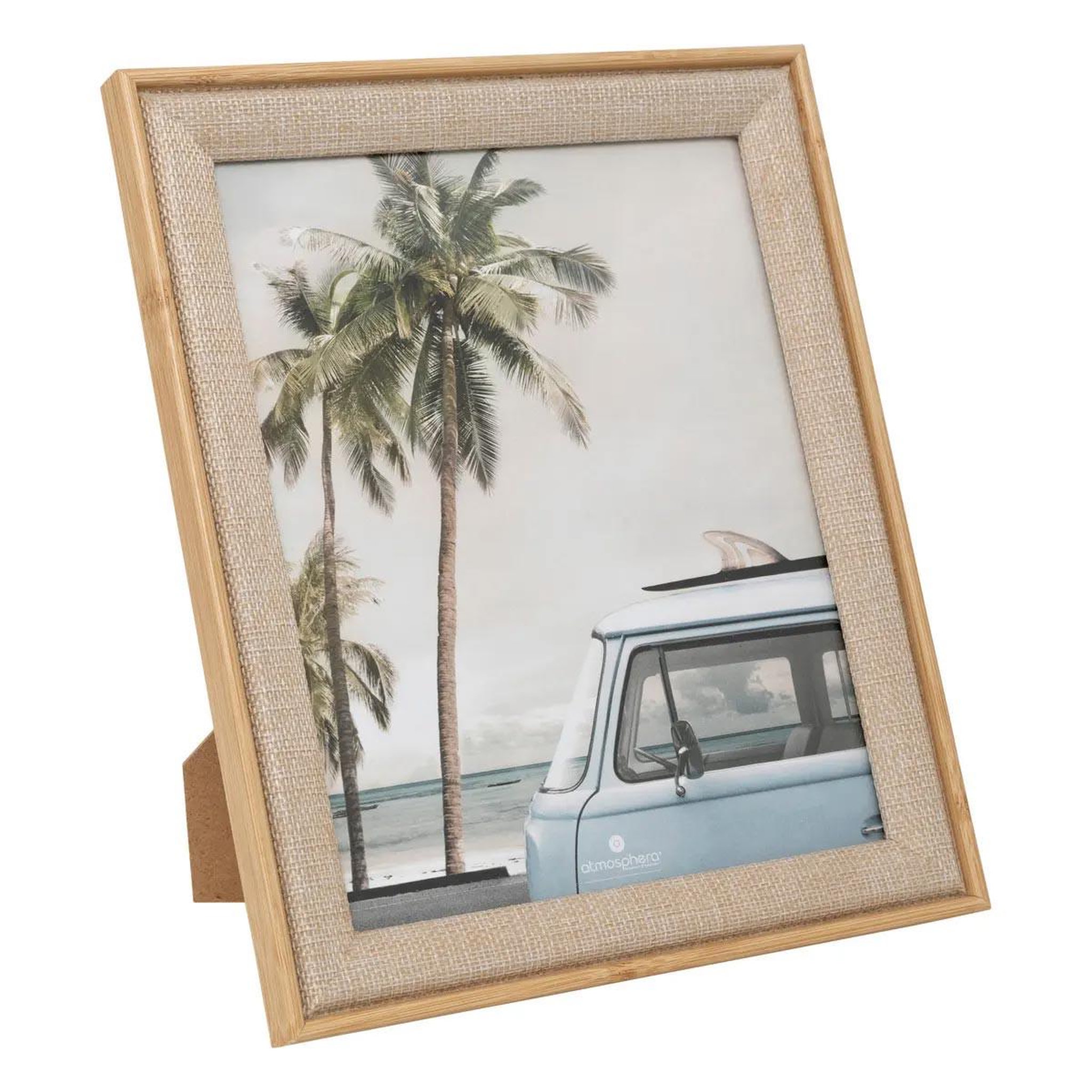 ATMOSPHERA Cadre photo déco  zera  20x25cm beige