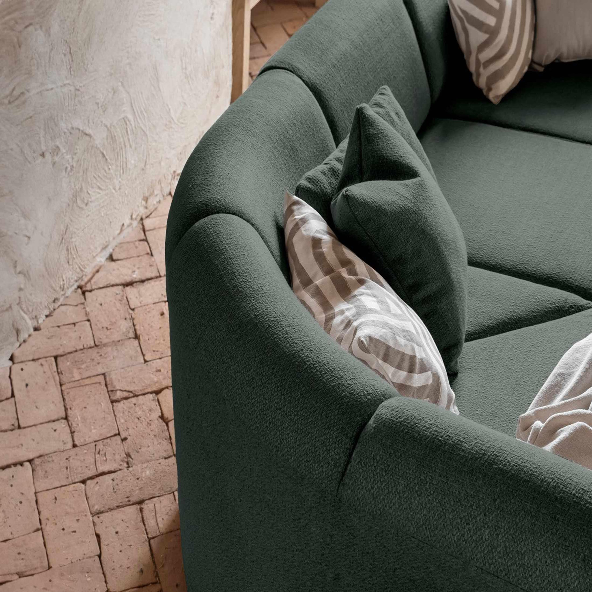 Voir la diapositive 3 : BEST MOBILIER Siena - canapé d'angle gauche - 5 places - en tissu