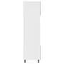 VIDAXL Armoire a micro-ondes Sonoma gris 60x57x207 cm